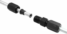 Lthpcf316 4lifetimelines 3/16 High Pressure Compression Fitting Union Up To Black #3