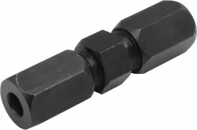 Lthpcf316 4lifetimelines 3/16 High Pressure Compression Fitting Union Up To Black