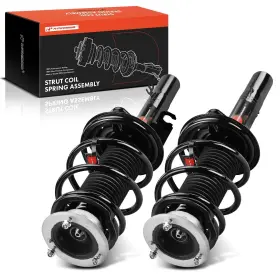 Apsa2032 A-premium Front Pair 2 Complete Strut And Coil Spring Assembly Compatible W