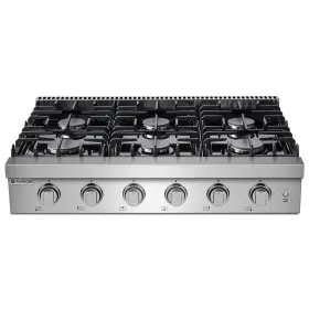 Ul-bkrtam36-st Aaobosi 36 Inch Gas Cooktop Freestanding Range Commercial Cooktops Built-