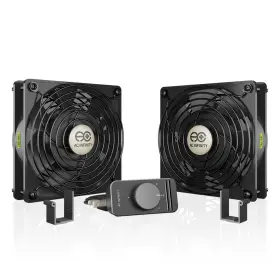 Ac Infinity B009p0r6vc Axial S1225d Dual 120mm Muffin Fan With Speed Control Ul Cert