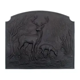 Achla Designs Cfb-14 Fireplace Stove Part 28.25 Inch Iron Construction Matte Black Finish