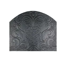 Cfb-16 Achla Designs Fireback 24 Inch L X 20 H 0.5 D Pineapple Design Cast Iron In Black