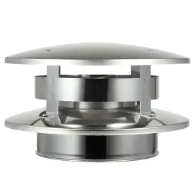 Allfuel Hst 810070410261 Flat Top Rain Cap For 6 Inch Diameter 304 Stainless Steel All Fuel Class-a Double Allfuel Hst 810070410261 Flat Top Rain Cap For 6 Inch Diameter 304 Stainless Steel All Fuel Class-a Double