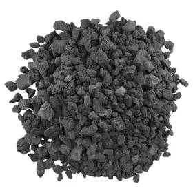 Lava-m-10 American Fireglass Medium Lava Rock 1/2 Inch - 1 Use In Fireplace Fire Pit O