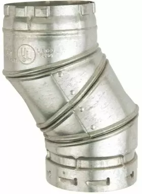 3eal Amerivent 095029320024 Lot Of 3 American Metal Ameri Vent Adjustable Elbow Inch 3eal Amerivent 095029320024 Lot Of 3 American Metal Ameri Vent Adjustable Elbow Inch
