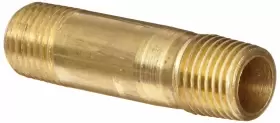 56113-0432 Anderson Metals - Brass Pipe Fitting Long 1/4 Inch X