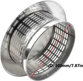 Hjl202400187 Antrader 8 Inch Round Stainless Steel Chimney Cap Cone Top Ch #3