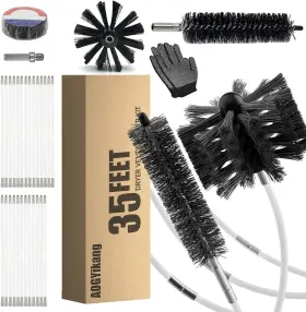 Ac18-04 Aogyikang 35 Feet Dryer Vent Cleaning Brush Kit Multi-scene 35ft 4 Ac18-04 Aogyikang 35 Feet Dryer Vent Cleaning Brush Kit Multi-scene 35ft 4