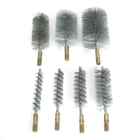 Bw1gfp0084-4 Baisiky 1pc 40mm Round Tube Cylinder Bores Stainless Steel Wire Cleaning Brush 1.6ftft