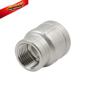 1yf-01081-src Beduan Stainless Steel Reducer 3/4x1/2 Fpt Threaded I.d 1 Inch X3/4 Silver