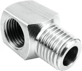 1yf-01320-sef Beduan Stainless Steel Cast Pipe Fittings 90 1/4 Inch Npt Straight Silver #2