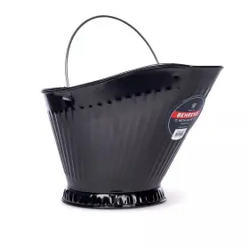 Behrens 629722501789 Painted Steel Coal Hod Black