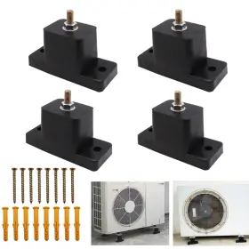 Besimple 735279455076 4 Pack Rubber Vibration Isolator Anti-vibration Air Conditioner Mounting Bra Besimple 735279455076 4 Pack Rubber Vibration Isolator Anti-vibration Air Conditioner Mounting Bra