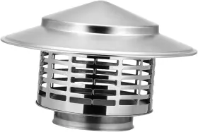592o1107kv Besportble 3 Inch Round Chimney Cap Stainless Steel Tapered Top With