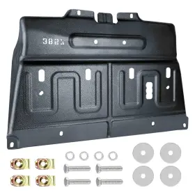 Yh002us Biudibo Underbody Shield Manganese Steel Splash Compatible With Black