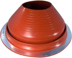 Dfe208re Brand Dektite Round Base Metal Roofing Pipe Flashing Boot #8 Red Df208re High