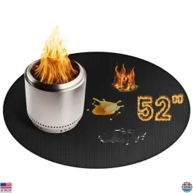 Brand Rymtox B0fk3v6k3n Large 52ftft Fire Pit Mat For Solo Stove Bonfire Double-sided Fireproof