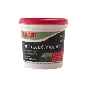 Branded 313055842892 32 Fl. Oz. Black Furnace Cement Tub Free Shipping