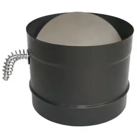 6dbk-ds Branded Stove Pipe 6 Inch Diameter Damper Section Designed To Control The Airflow 6dbk-ds Branded Stove Pipe 6 Inch Diameter Damper Section Designed To Control The Airflow