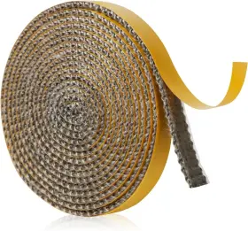 Branded 705353347962 Fireplace Tape Seal 13.1ft X 0.6in 0.08in Self-adhesive Fiberglass Rope