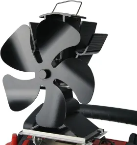 Branded 711181825206 Wood Stove Fan For Buddy Heater Fireplace Heat Powered With Metal
