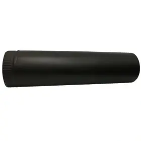Bap6x24 Branded Black Stove Pipe 6x24 In Use To Compliment Your Wood With Snap Lock Design Bap6x24 Branded Black Stove Pipe 6x24 In Use To Compliment Your Wood With Snap Lock Design
