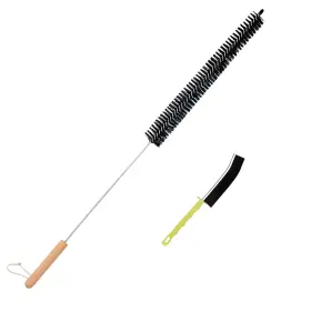 Brush Family Bf07db2 Dryer Lint Vent Cleaner 30 Inch Refrigerator Coil Cleaning Brushes Clot