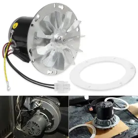 Bu-auto Buqp100 Combustion Blower Exhaust Fan Motor For Whitfield Advantage 12056010 12026010