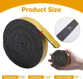 Change Moore 705353708138 Fireplace Gasket 79ftft X 2/25ftft 1ftft 1 Pack Self Adhesive Stove Wi #3