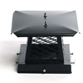 Chim Care Chimney Caps 769675093297 Chimcare Black Galvanized Stainless Steel Cap Powder Coated For Single Chim Care Chimney Caps 769675093297 Chimcare Black Galvanized Stainless Steel Cap Powder Coated For Single