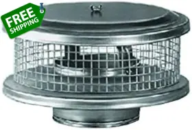 Wsa-10 Chimney Plus Weathershield Universal Cap Stainless Steel Fireplace Caps Pro Wsa-10 Chimney Plus Weathershield Universal Cap Stainless Steel Fireplace Caps Pro