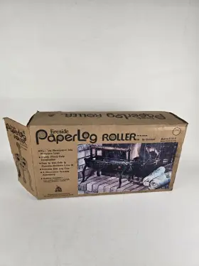 67-701-0 Christen Vintage Paper Log Roller Fireside Turn Newspaper Into Logs