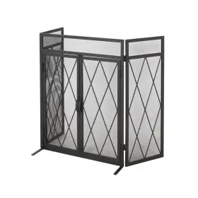 B0823ndqr8 Christopher Knight Home Laurel Modern Iron Folding Fireplace Screen With Door Matte Black B0823ndqr8 Christopher Knight Home Laurel Modern Iron Folding Fireplace Screen With Door Matte Black