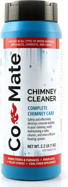 Cignis Hearth Industries Inc. 313057281248 Co-mate Chimney Cleaner 2.2 Lb. - Complete Care Removes Creosote Red