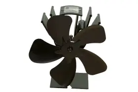 Comfort Glow 013204000455 5 Blade Thermoelectric Fan For Wood Stoves Silent - Cgtf