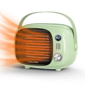 500w Coolfor N065 Space Heater Fast Heating Desk With Temperature Control 800w/500w Sa