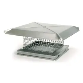 Copperfield Chimney Supply 14606 Homesaver Pro 12 Inch X Ss Single-flue Cap 3/4 Mesh