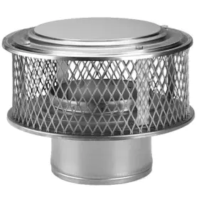 Copperfield Chimney Supply 190140001804 9 Round Homesaver Pro 304-ss Stainless Guardian Cap - 13886