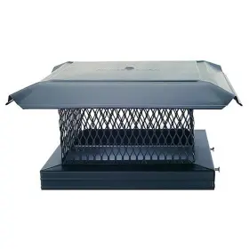 Fba-14811 Copperfield Chimney 14811 Homesaver Pro Black Cap - .75 Inch Mesh 17 Inches X 1