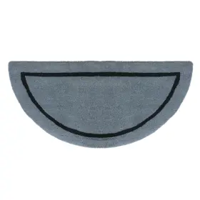 Cotton Craft 11909 Pure Wool Fireplace Rug - Half Moon Hearth Fire Resistant