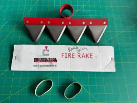 Lw12h-fss Council Tool Fire Rake Replacement Head No Handle