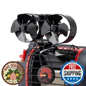 Crsure B07h5hbxtg Wood Stove Fan For Buddy Heater Heat Powered Fireplace Meganect