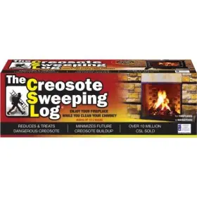 Csl-computer B07b4yhxjz Creosote Sweeping Log - 3 Pack