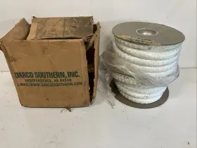Darco 690996750968 Approx. 85 Feet 1 Inch Fiberglass Gasket Rope Wood Pellet Stove Furnace Seal Darco 690996750968 Approx. 85 Feet 1 Inch Fiberglass Gasket Rope Wood Pellet Stove Furnace Seal