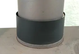 Degroh Innovation Llc Helper-6 Draft Inch A Wraparound Draw Collar For Wood Stove - Flue Stovepipe Heater