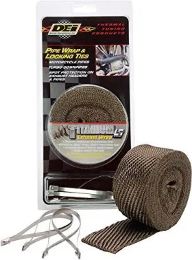 010123 Dei 10123 2 Inch X 25ft Pipe Wrap Kit With 4 Locking Ties - Titanium