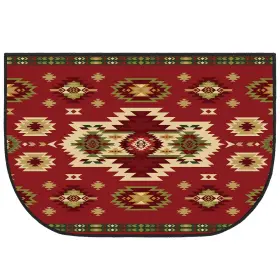 Gl-demissle-470 Demissle Cabin Fireplace Hearth Rug Mats Southwestern Fireproof Fi