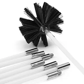Brush-21h-130 Discount Parts Direct 10 Feet Dryer Vent Cleaner Kit Duct Cleaning Includes 8 Flexible