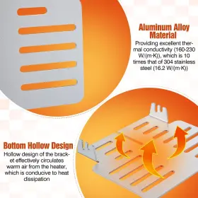 Dr-dreyoo-1525 Dreyoo Heat Powered Stove Fan Mounted Accessories Compatible With Mr. Heater #3